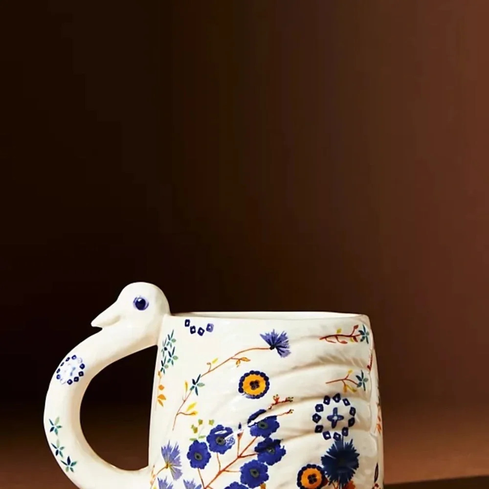 Anthropologie Marisol Swan Mug - Picture 3 of 3